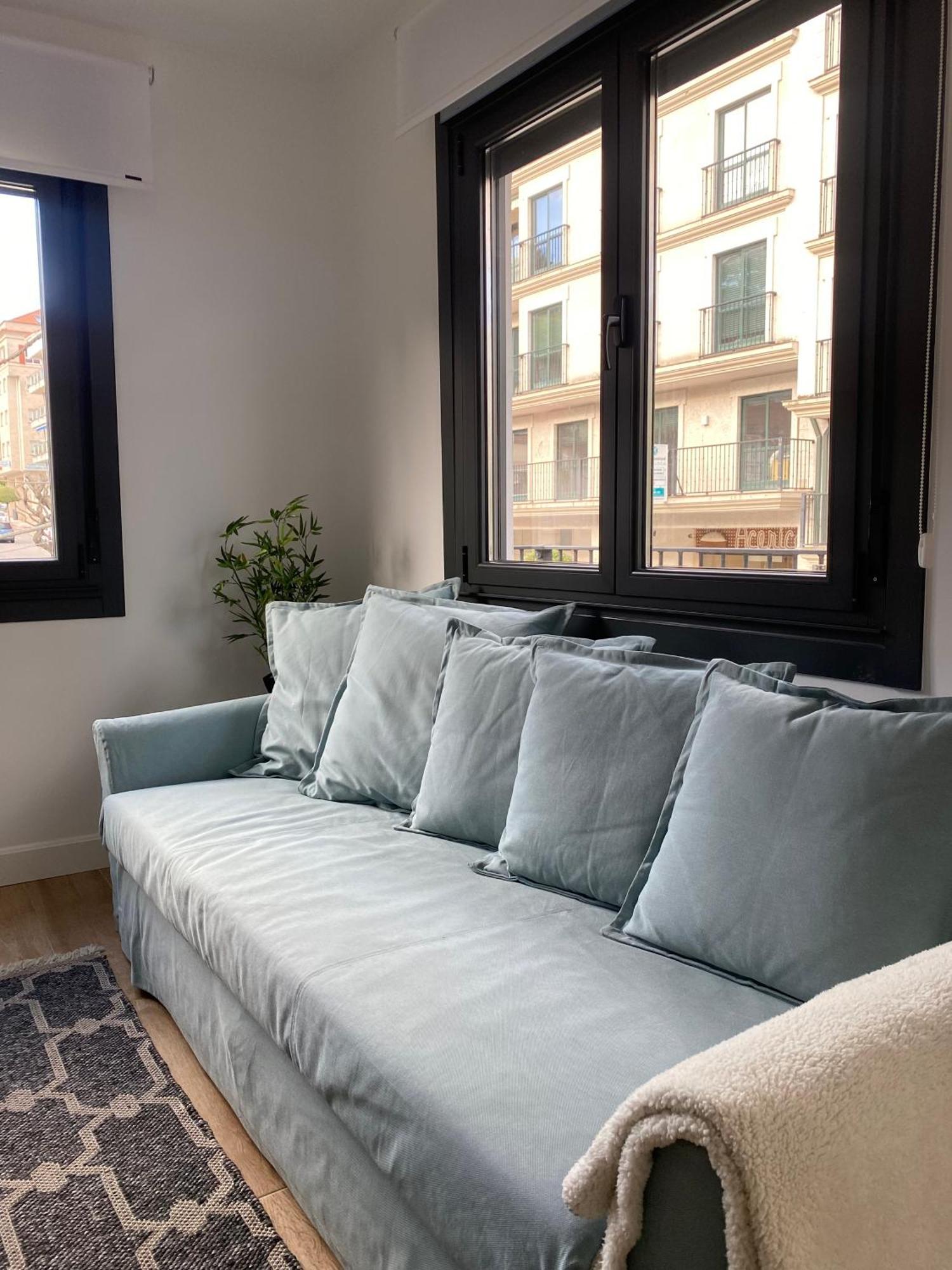 Apartamentos As Barxas Playa Moaña Esterno foto